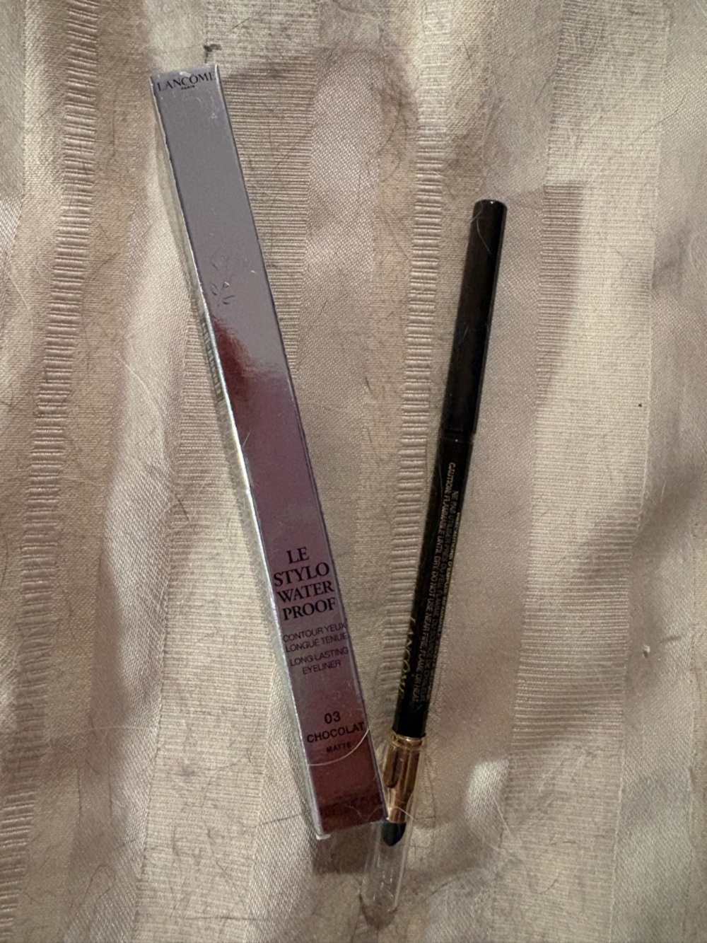 Lancôme Le Stylo Waterproof Eyeliner - Chocolat Matte Brown - Picture 2 of 9